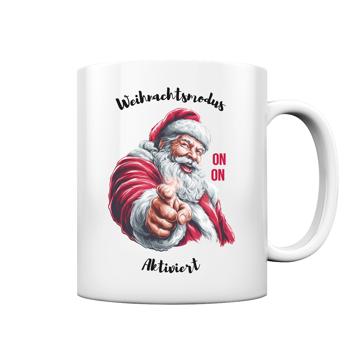 Weihnachtsmodus Aktiviert - Tasse glossy
