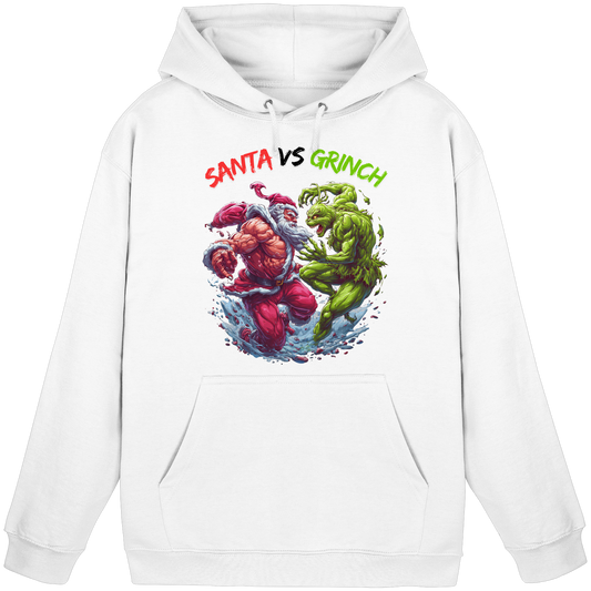 Santa vs Grinch  - Basic Unisex Hoodie